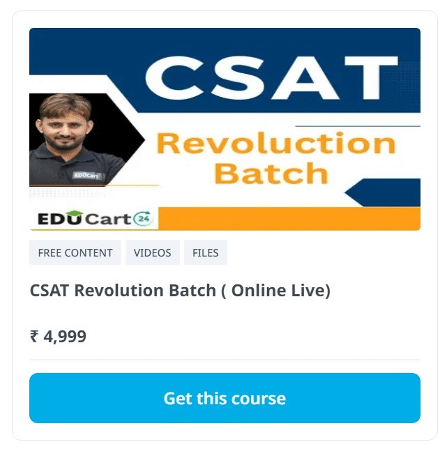 UPSC CSAT Online Coaching 4